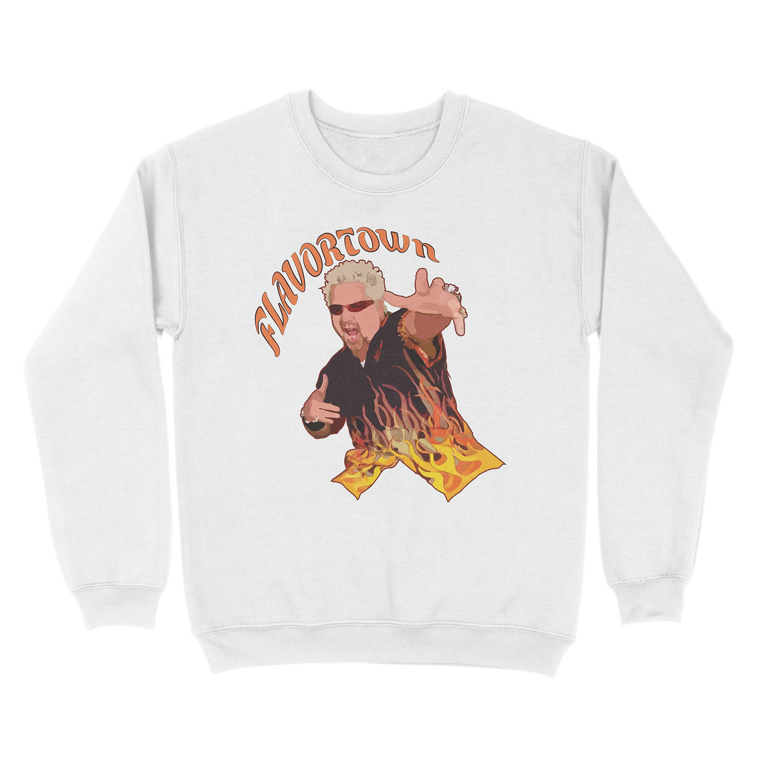 Guy Fieri Flavortown Unisex Crewneck Sweatshirt - Image 2