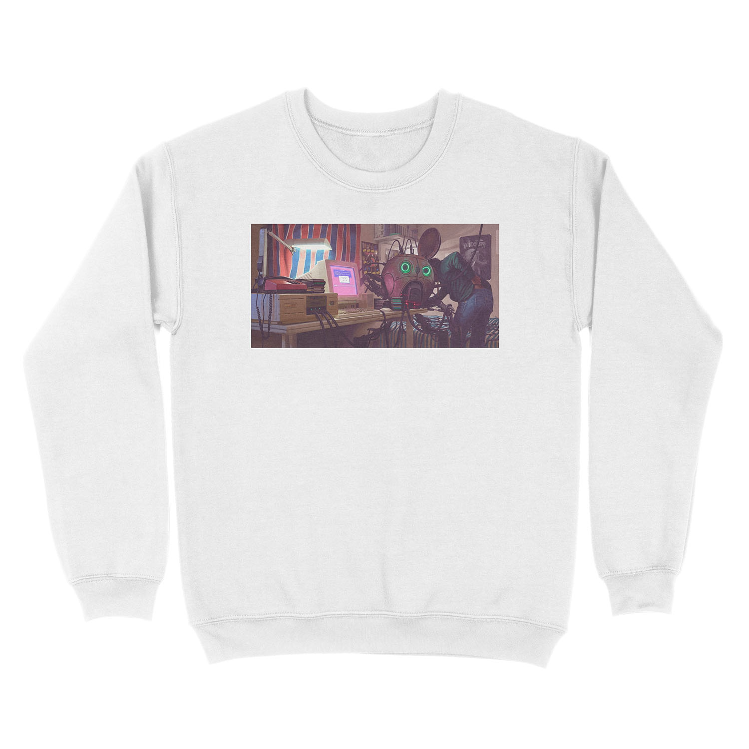 Hacking The Loop Unisex Crewneck Sweatshirt - Image 2