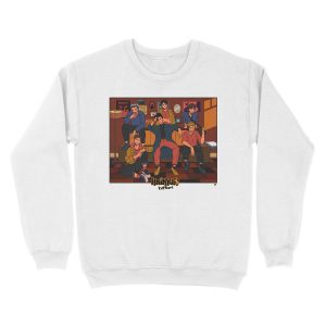 Alternative view of Haikyuu Captains Unisex Crewneck Sweatshirt