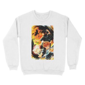 Alternative view of Haikyuu - Hinata & Kageyama Unisex Crewneck Sweatshirt