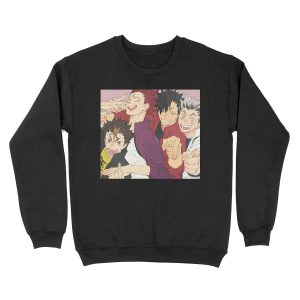 Haikyuu! Kuroo, Noya, Bokuto, Tendou Unisex Crewneck Sweatshirt