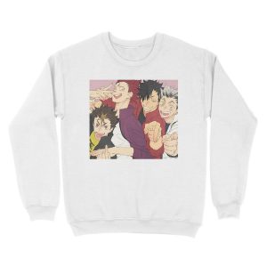 Alternative view of Haikyuu! Kuroo, Noya, Bokuto, Tendou Unisex Crewneck Sweatshirt