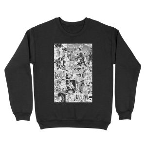 Haikyuu! Manga Collage Unisex Crewneck Sweatshirt