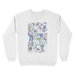 Alternative view of Haikyuu - Nekoma Unisex Crewneck Sweatshirt