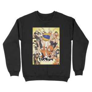Haikyuu season 4 part 2 poster Unisex Crewneck Sweatshirt