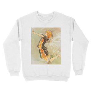 Alternative view of Haikyuu!! Spike Unisex Crewneck Sweatshirt