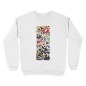 Alternative view of Haikyuu Teams Unisex Crewneck Sweatshirt