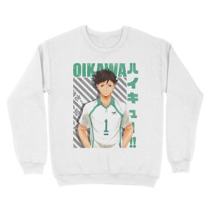 Alternative view of Haikyuu!! - Tooru Oikawa Unisex Crewneck Sweatshirt