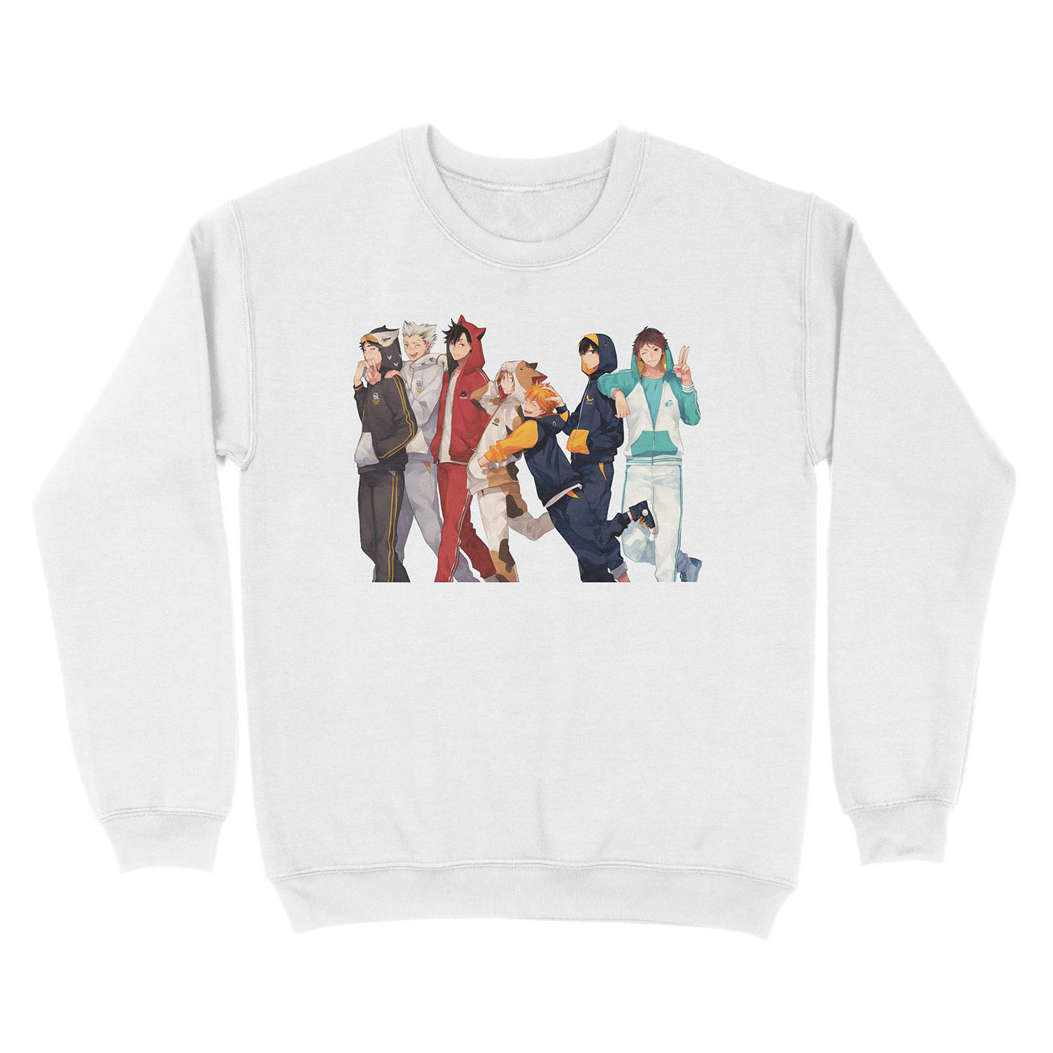 Haikyuu! Track Jackets Unisex Crewneck Sweatshirt - Image 2
