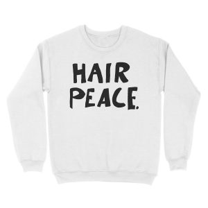 Alternative view of Hair Peace Unisex Crewneck Sweatshirt