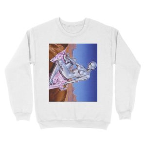 Alternative view of Hajime Sorayama Cowgirl Unisex Crewneck Sweatshirt