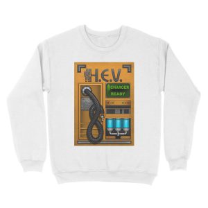 Alternative view of Half Life - HEV Charger Unisex Crewneck Sweatshirt
