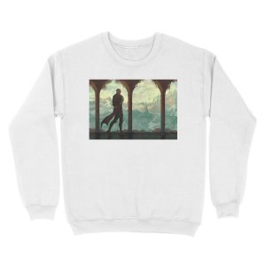 Alternative view of Halls of Arlathan Unisex Crewneck Sweatshirt