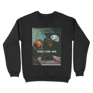 Halo // Fight For Her Unisex Crewneck Sweatshirt