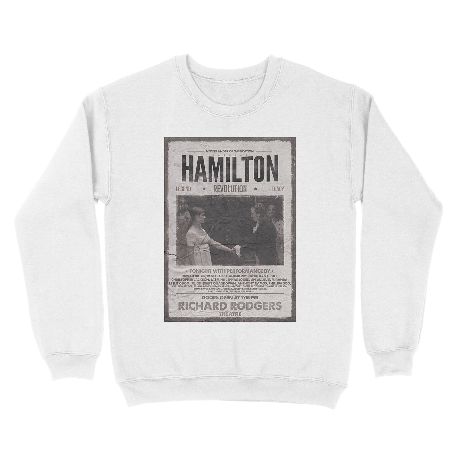 Hamilton Vintage Unisex Crewneck Sweatshirt - Image 2