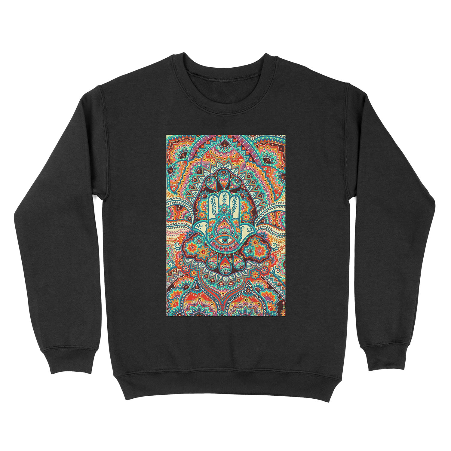 Hamsa Hand Unisex Crewneck Sweatshirt