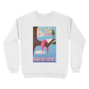 Alternative view of Hang In There, Wormy! Unisex Crewneck Sweatshirt