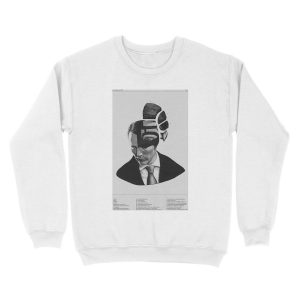 Alternative view of Hannibal Lecter Phrenology Unisex Crewneck Sweatshirt