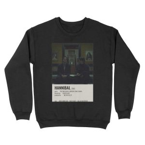 Hannibal minimalist poster Unisex Crewneck Sweatshirt