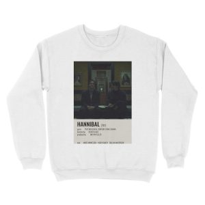 Alternative view of Hannibal minimalist poster Unisex Crewneck Sweatshirt