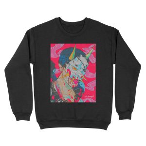 Hannya Man Unisex Crewneck Sweatshirt