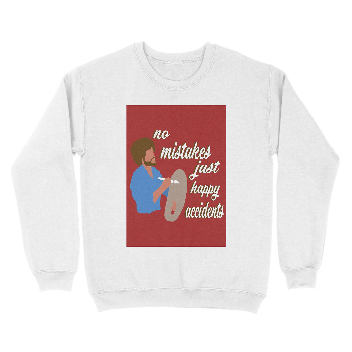 Happy Accidents Unisex Crewneck Sweatshirt - Image 2