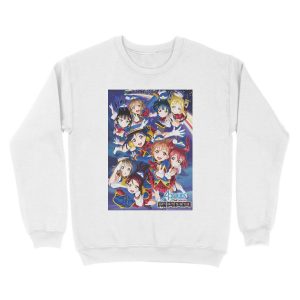 Alternative view of Happy Party Train Aqours Unisex Crewneck Sweatshirt