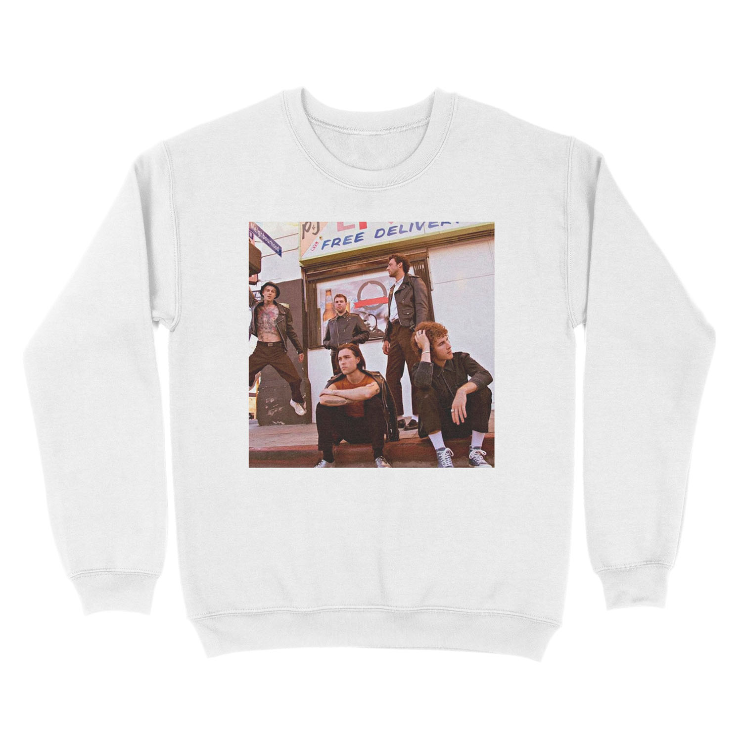 Hard To Imagine The Neighbourhood Ever Changing Unisex Crewneck Sweatshirt - Image 2