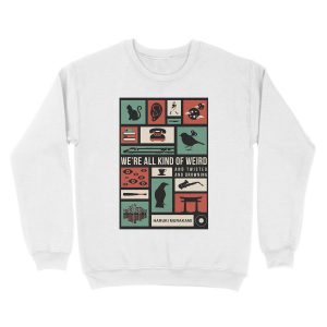 Alternative view of Haruki Murakami Unisex Crewneck Sweatshirt
