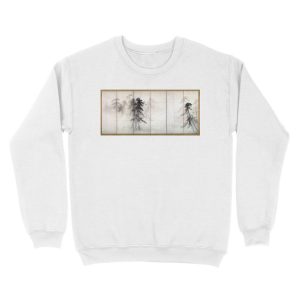 Alternative view of Hasegawa Tōhaku Pine Trees Unisex Crewneck Sweatshirt