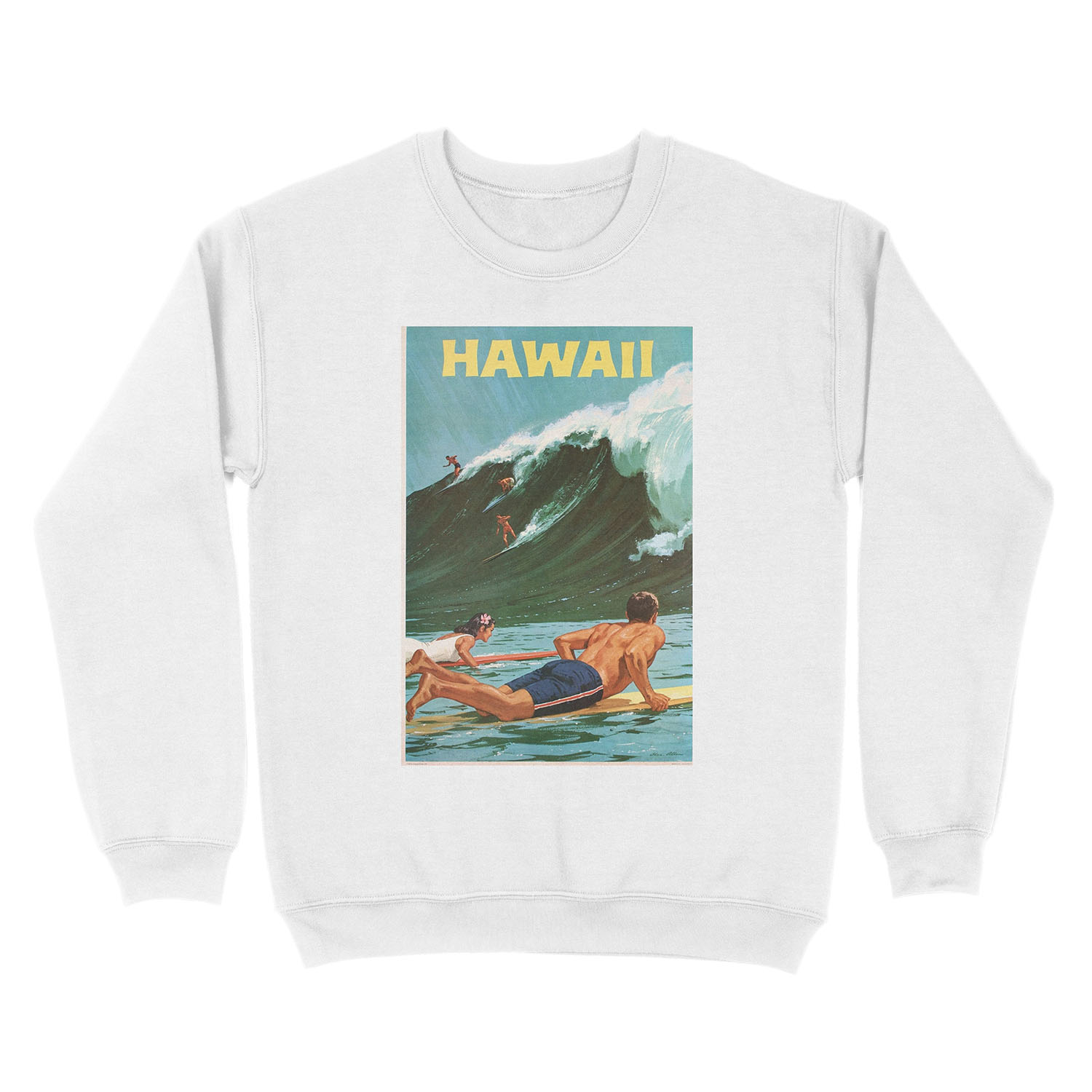 Hawaii Unisex Crewneck Sweatshirt - Image 2