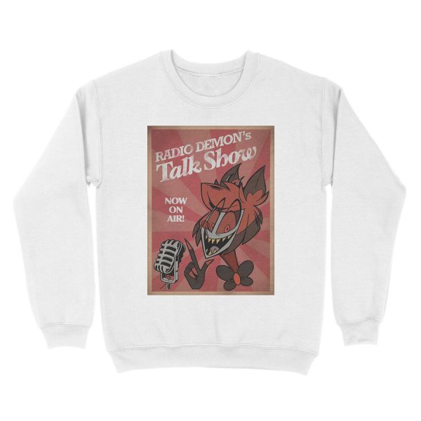 Hazbin Hotel Radio Demon Alastor Unisex Crewneck Sweatshirt - Image 2