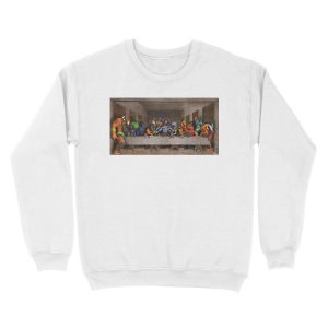Alternative view of He-Man Villains Epic Last Supper Unisex Crewneck Sweatshirt
