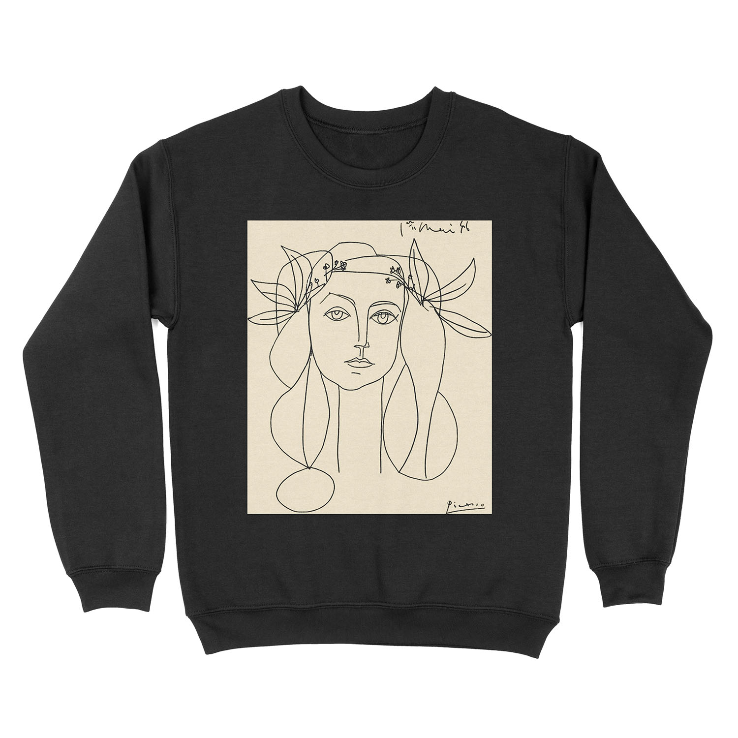 HEAD 1946 : Vintage Abstract Print Unisex Crewneck Sweatshirt