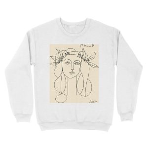 Alternative view of HEAD 1946 : Vintage Abstract Print Unisex Crewneck Sweatshirt