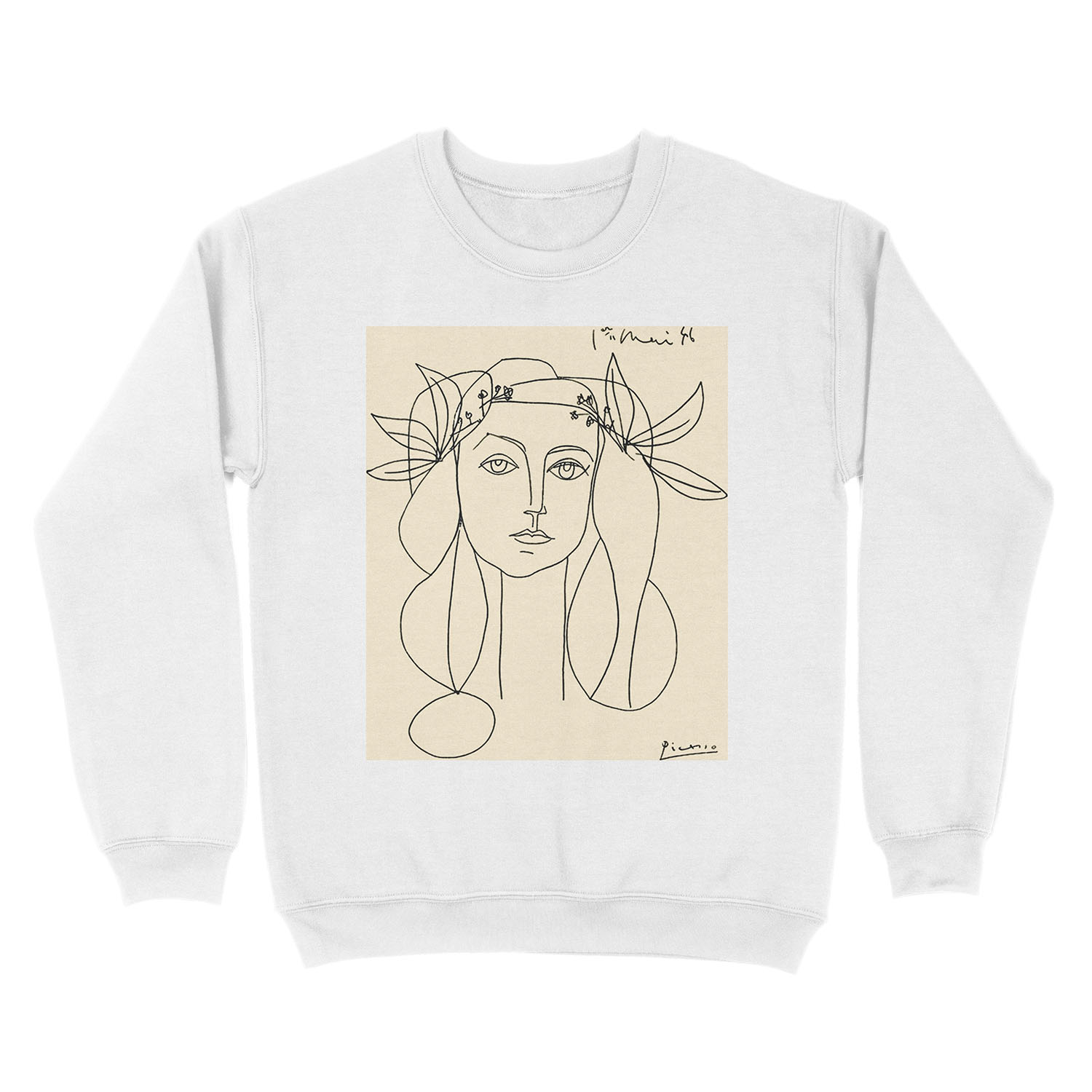 HEAD 1946 : Vintage Abstract Print Unisex Crewneck Sweatshirt - Image 2