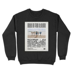 Head in the clouds 88 Rising Unisex Crewneck Sweatshirt