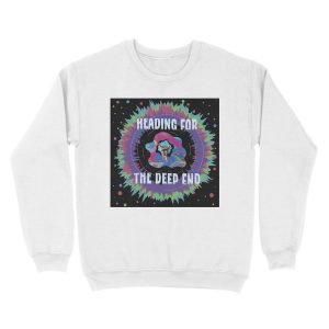 Alternative view of Heading for the Deep End Unisex Crewneck Sweatshirt