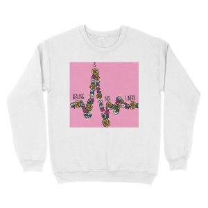 Alternative view of Healing Is Not Linear Unisex Crewneck Sweatshirt