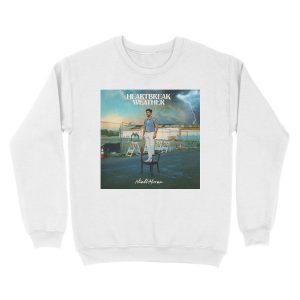Alternative view of heartbreak weather flash Unisex Crewneck Sweatshirt