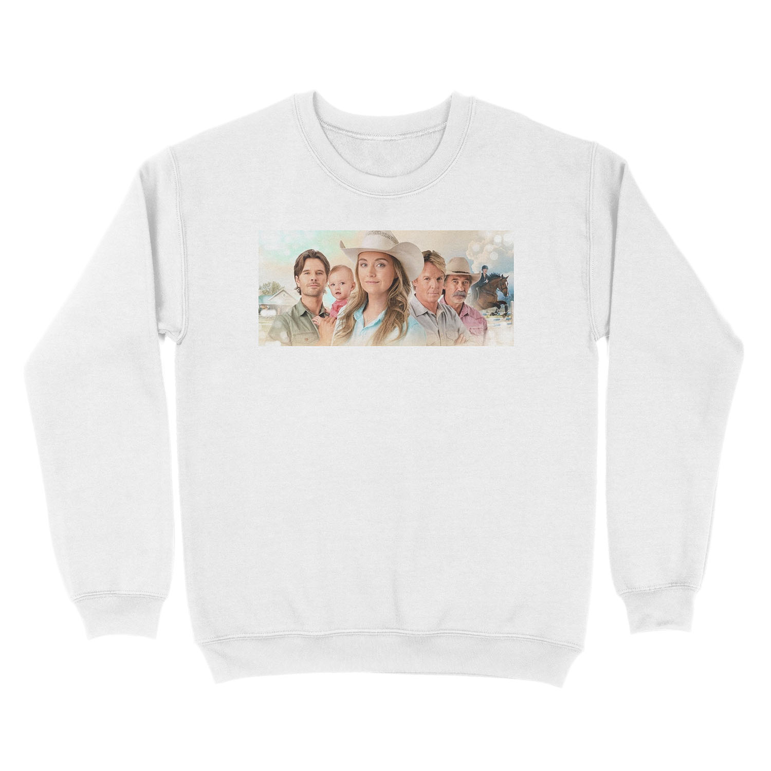 Heartland - family Unisex Crewneck Sweatshirt - Image 2