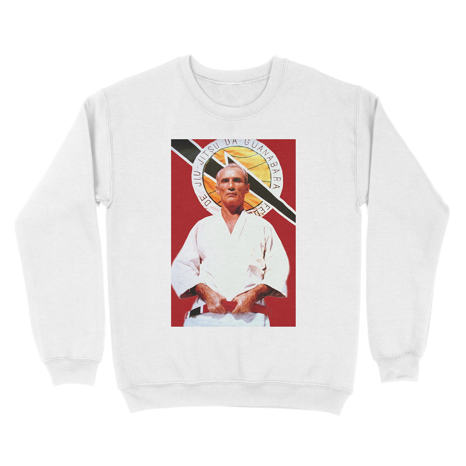 Helio Gracie - Famed Brazilian Jiu-jitsu Grandmaster Unisex Crewneck Sweatshirt - Image 2