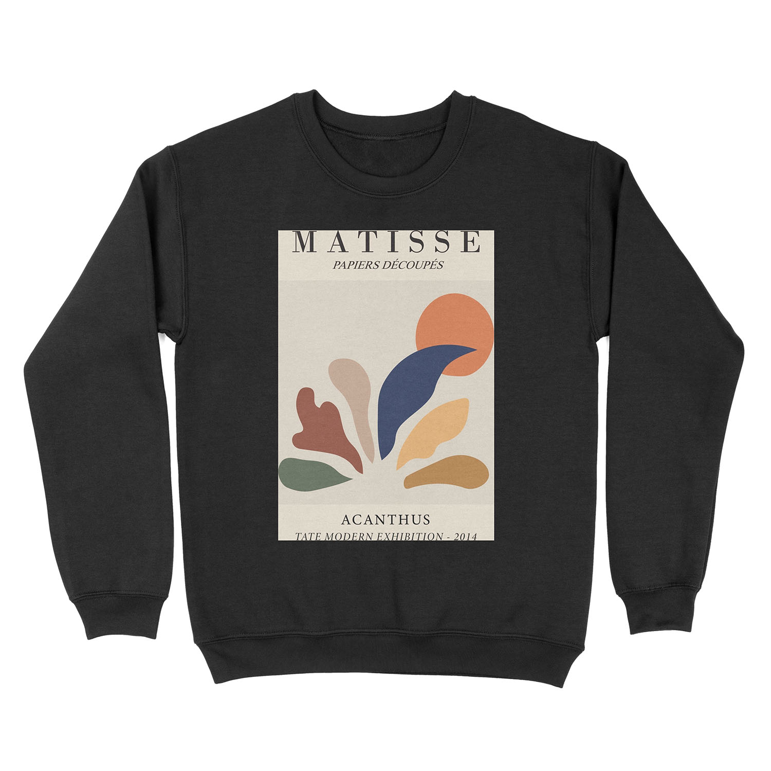 Henri Matisse - Acanthus - Papiers Découpés Unisex Crewneck Sweatshirt