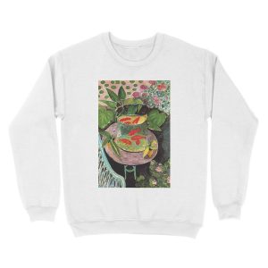 Alternative view of Henri Matisse | Goldfish Unisex Crewneck Sweatshirt
