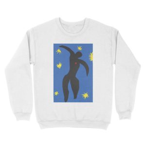 Alternative view of Henri Matisse, Icarus (Icare) from Jazz Collection, 1947, Artwork, Men, Women, Youth Unisex Crewneck Sweatshirt
