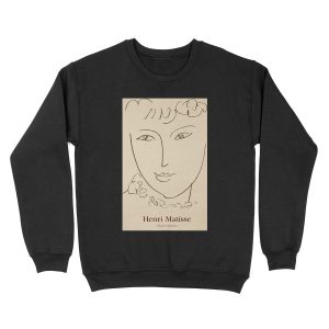Henri Matisse - La Pompadour, Paris 1951 Unisex Crewneck Sweatshirt