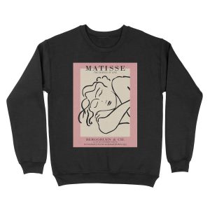 Henri Matisse - Sleeping Woman - Prints Unisex Crewneck Sweatshirt
