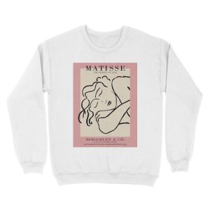 Alternative view of Henri Matisse - Sleeping Woman - Prints Unisex Crewneck Sweatshirt