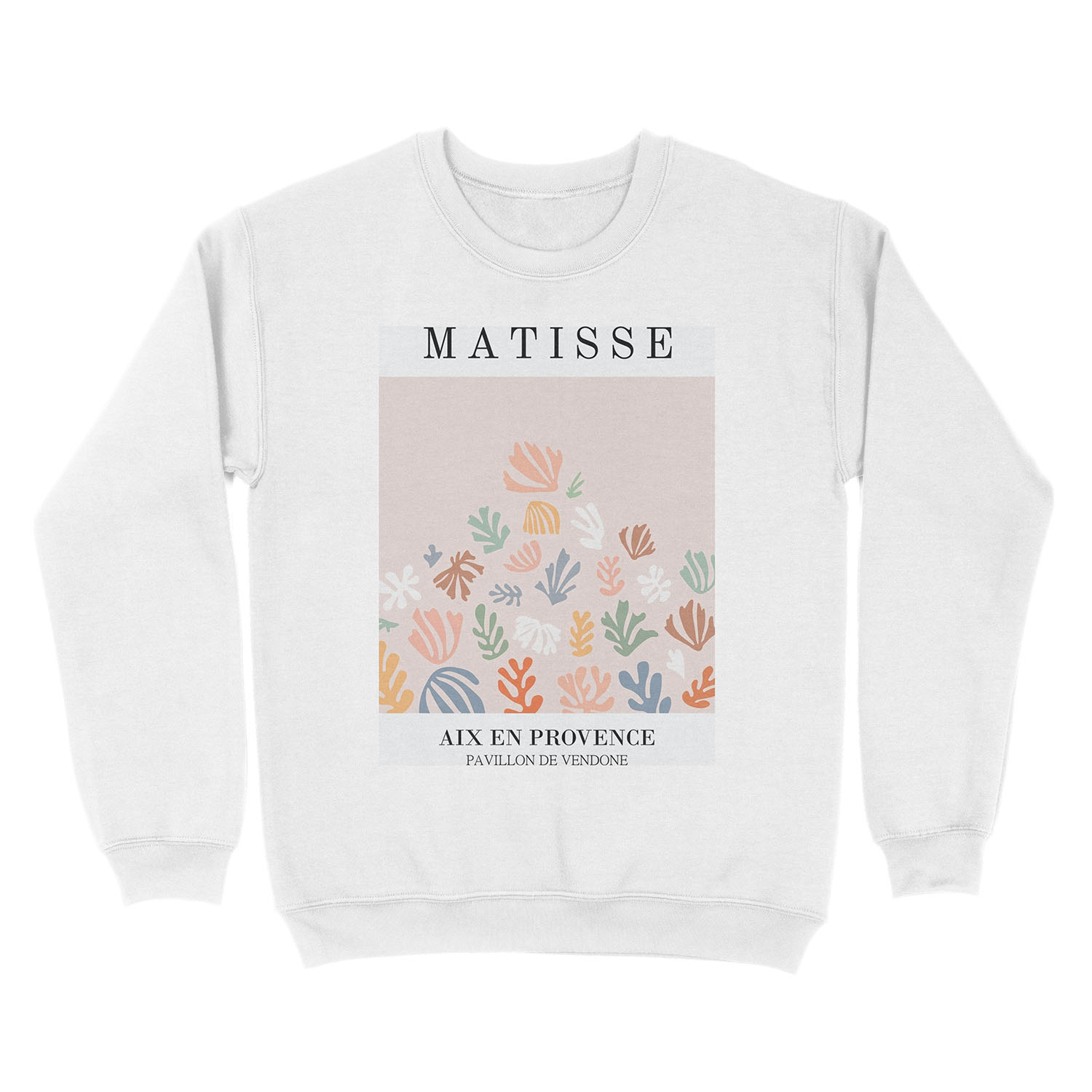 Henri Matisse - Spray of Leaves - Papiers Découpés - New Unisex Crewneck Sweatshirt - Image 2