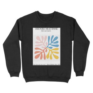 Henri Matisse - The Cutouts - Matisse Prints Unisex Crewneck Sweatshirt